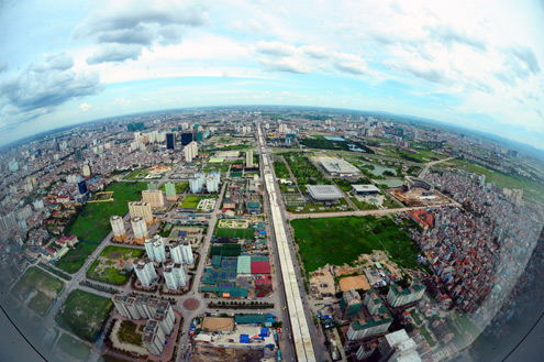 Hanoi from the top